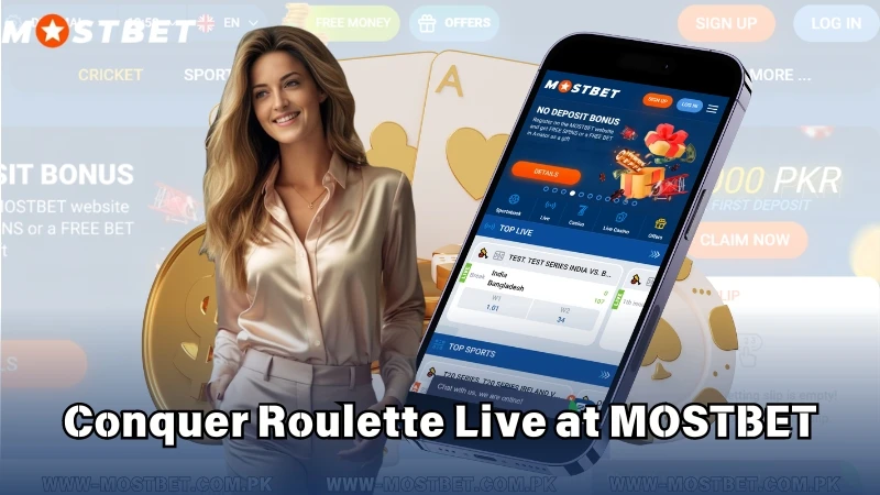 Conquer Roulette Live at MOSTBET