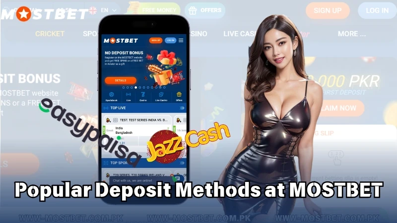 Popular Deposit Methods at MOSTBET